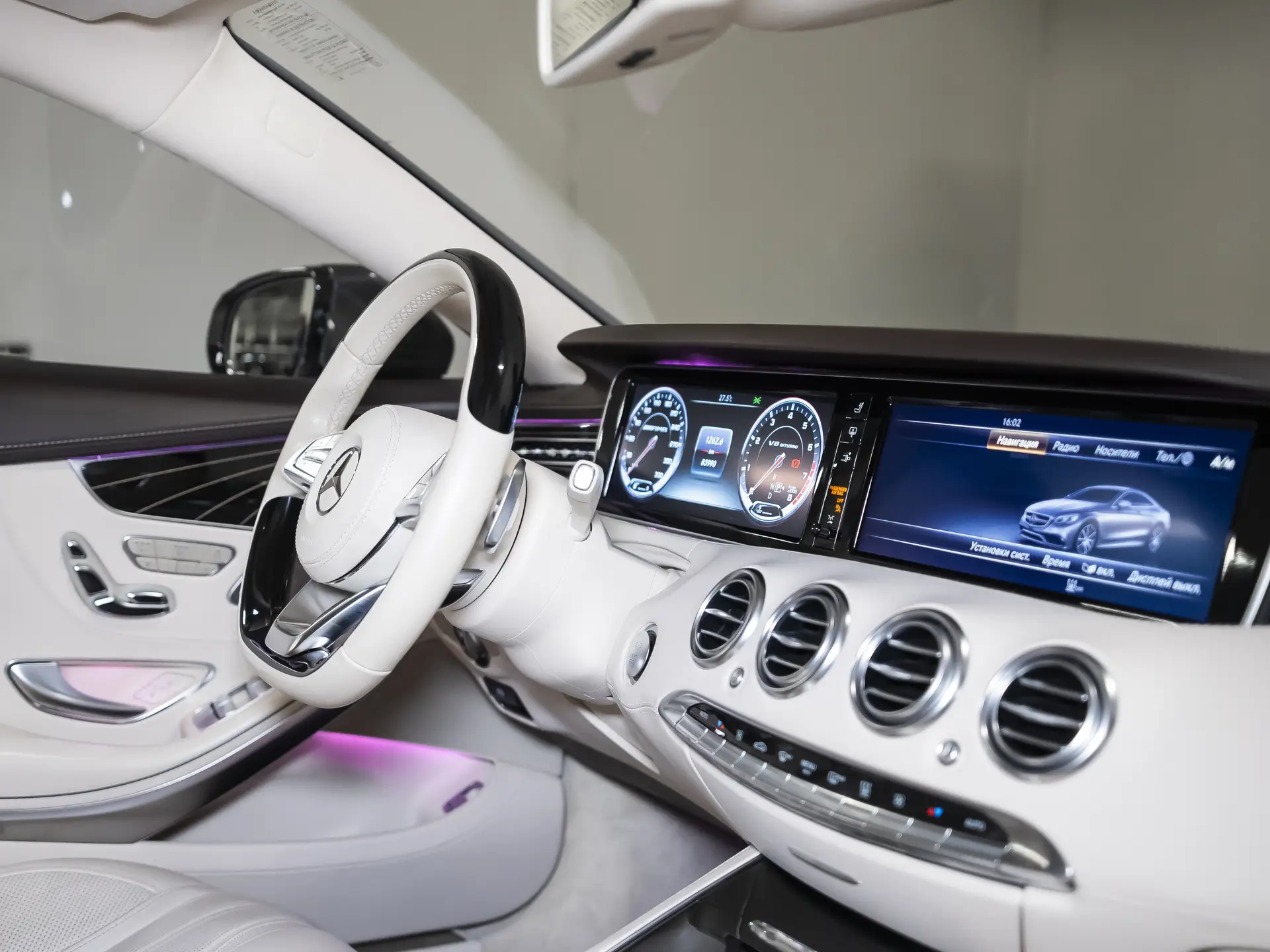 Mercedes-Benz S-Класс AMG 63 AMG, III (W222, C217), 2014 купить в салоне Million Miles