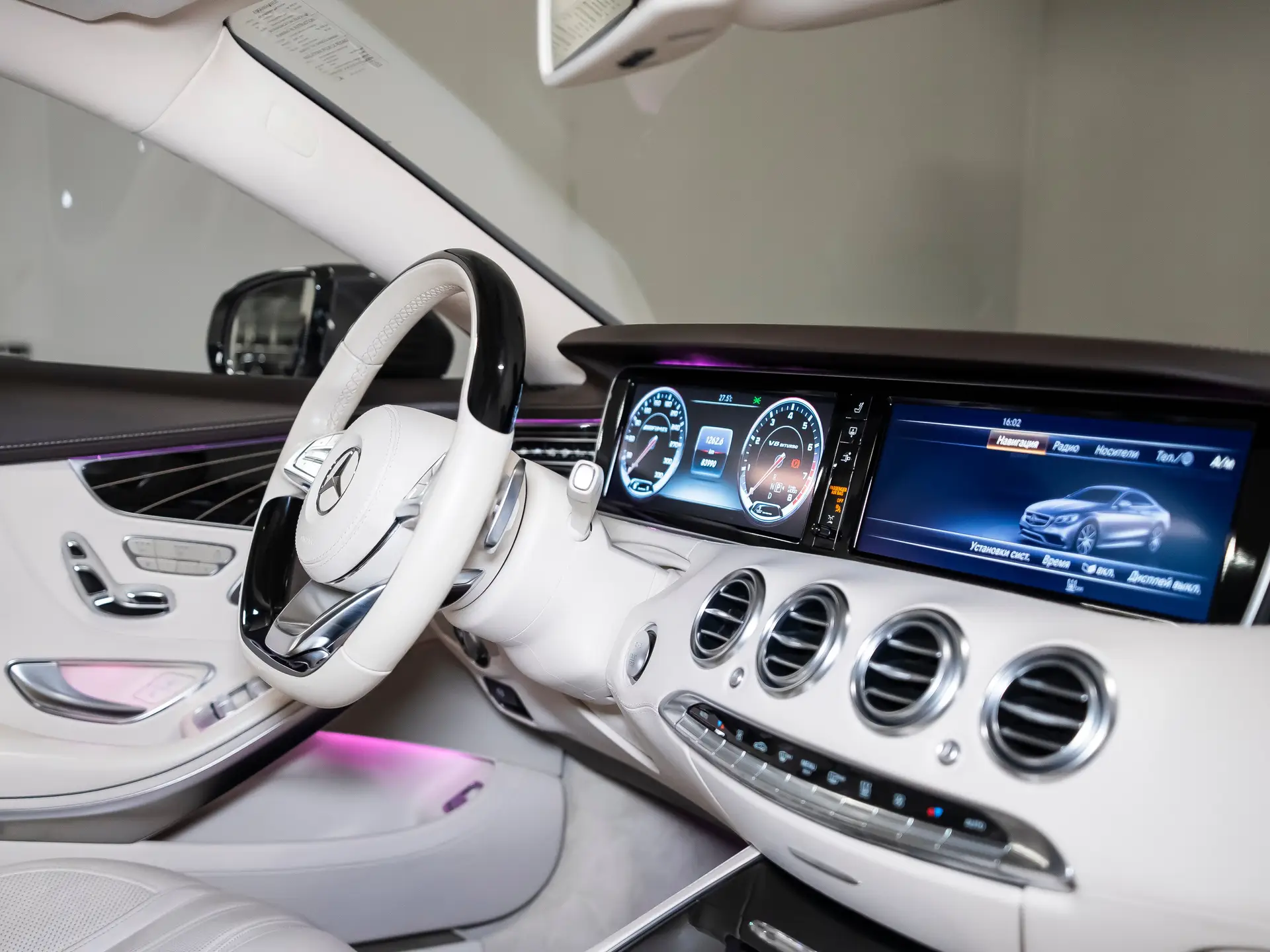 Mercedes-Benz S-Класс AMG 63 AMG, III (W222, C217), 2014 купить в салоне Million Miles